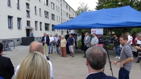Impressionen zur  Plakettenübergabe am 14.08.2019 in Halle